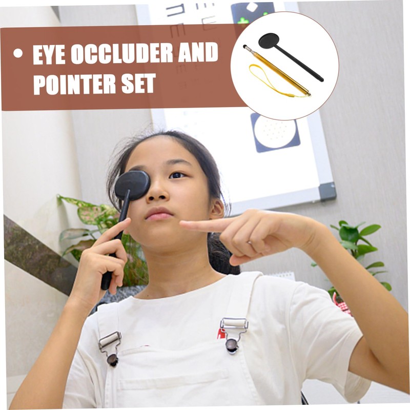 Sosoport 1 Set Portable Eye Exam Tool Testing Hand Pointer