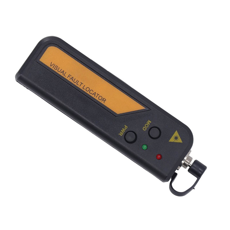 30KM VFL Fiber Optic Visual Fault Locator High Accuracy 2.5mm