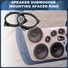 INFINAUTO Speaker Spacer Ring Tweeter Speaker Spacer Adapter Front Rear