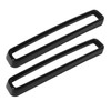 Car Front Grille Trim Bright Black UV Protection Coating Replacement