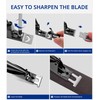 AIRSEE Professional Adjustable Stainless Steel Acrylic Nail Clippers False Nail