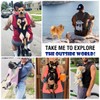Pawaboo Pet Carrier Backpack, Adjustable Pet Front Cat Dog Carrier