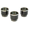 Armerah Top Hat 810 Drip Tip eCig Mouthpiece Short/Wide Carbon/Steel