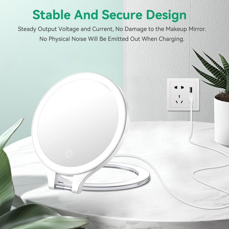 FITE ON 3.3ft White Micro USB Data/Charging Cable Cord Compatible