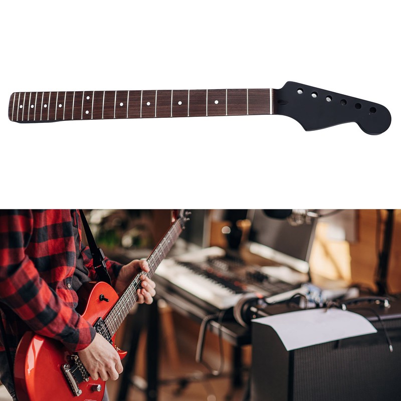 Electric Guitar Neck Maple Wood Fingerboard Professional 22 Fret Guitar