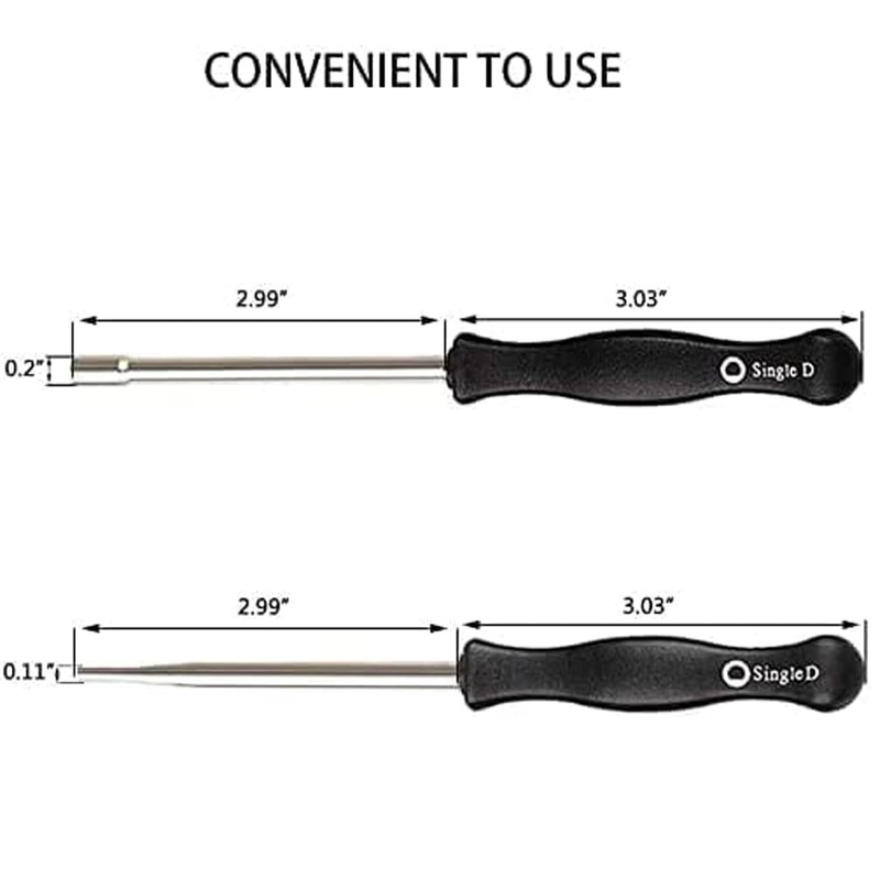 Uorimy 12-Pack Carburetor Adjustment Tool Carb Screwdriver Tool 2-Cycle Small