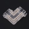 8PCS L Shaped LED Light Strip Connectors 4 Pin 10mm