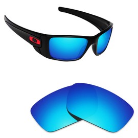 Alphax Ice Blue Polarized Replacement Lenses for Oakley Fuel Cell OO9096