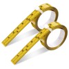 2Pcs Steel Self-Adhesive Measuring Tape, 78 Inch/200 cm Imperial and