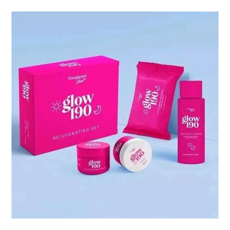 Transformed skin Glow 190 Rejuvenating Set By HonestGlow