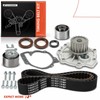 A-Premium Engine Timing Belt Kit with Water Pump Compatible with