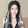 GIGIBO Hair Extension, 4 Braid, Color Extension, Braid, Daughter, Dance,