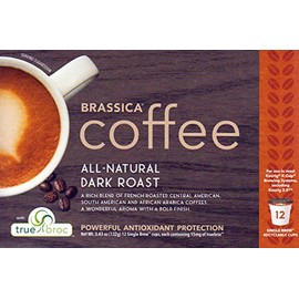 Brassica Coffee-Dark Roast Recyclable K-Cup Compatible Cups