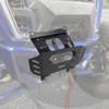 REARACE Winch Mount, Winch Mounting Plate Bracket Fit for Polaris