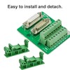 35 mm DIN Rail Mounting, 10 Sets 35 mm PCB