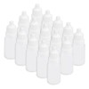 sourcing map Plastic Dropper Bottles, 10ml/0.34 oz Empty Squeezable Dropper