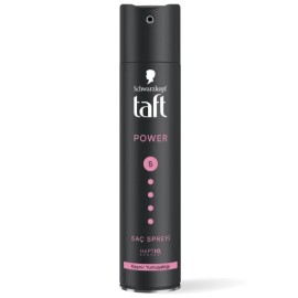 SCHWARZKOPF TAFT Hair Spray POWER with Cashmere 250ml Hold #5
