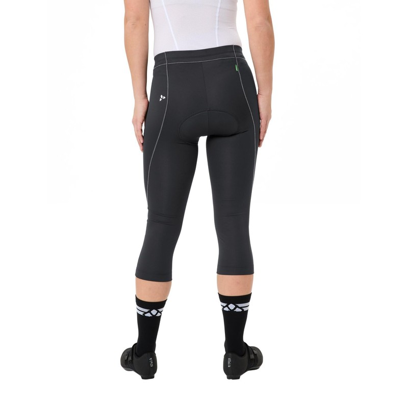 VAUDE Active - Pantaloni 3/4 da donna, imbottiti, per ciclismo