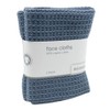 Ecovask Face Cloth 2pk Organic Cotton, Cornflower