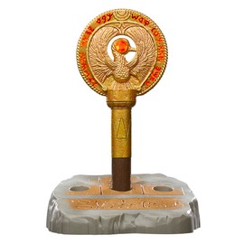 Indiana Jones Hasbro and The Raiders of The Lost Ark Adventure Series Staff of Ra Headpiece Electronic Roleplay Talisman Costume Cosplay (F8033)