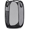 Collapsible Mesh Pop Up Laundry Hamper with Handles & Side