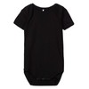 NAME IT Unisex Baby Nbnbody 3p Ss Black Noos Plain
