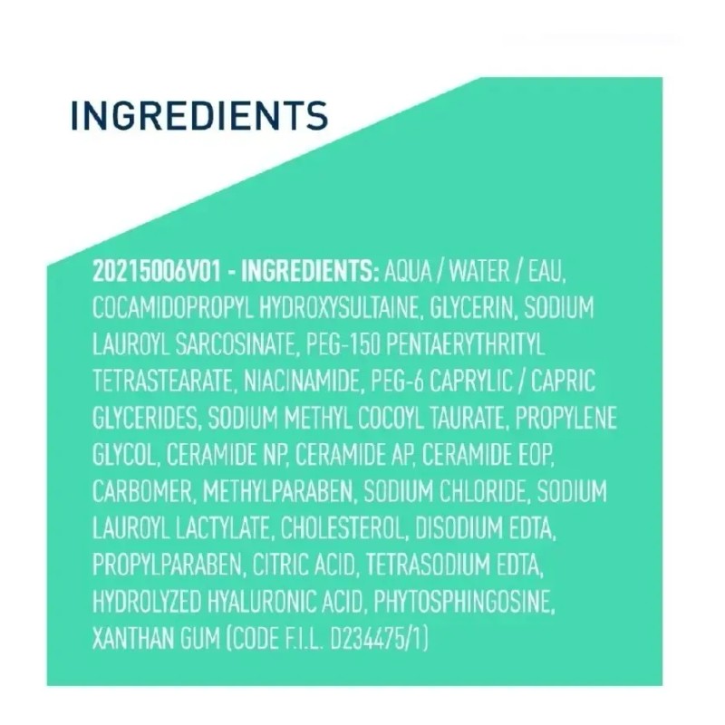 Limpiador Facial De Espuma Cerave