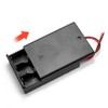 LampVPath (Pack of 4 3AA 4.5V Battery Holder with Switch,