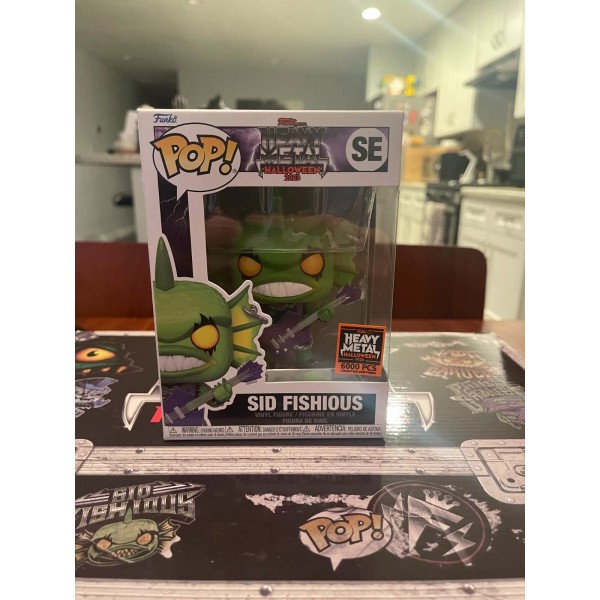 Funko Sid Fishious Funko Pop Heavy Metal Limited Edition 6000