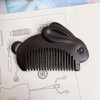 Beaupretty 2pcs Travel Comb Adorable Comb Carved Bunny Comb Portable