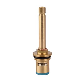 Faucet Ceramic Cartridge Valve, G1/2" Brass Tap Ceramic Disc Cartridges Replacement for Hot Cold Water (Type I1- H76mm)