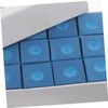 Kisangel Snooker Chalk 12pcs Pool Chalk Cubes for Tournaments Home