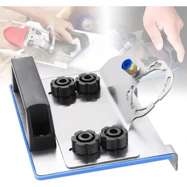 LALOCAPEYO Angle Grinder Stand Grinder Holder,100 Angle Grinder Tile Chamfering Rack for Tile 45° Chamfer Cutting,45 Degree Tile Chamfering Tool, Angle Grinder Stand Fixed Holder for 45° Cutting