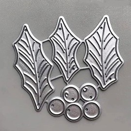 Plants Die Cut for Card Making, Plants Metal Cutting Dies Congratulations Die Cuts Happy Birthday Embossing Stencils Template for DIY Scrap-Booking Decor Wedding Birthday Blessing Card