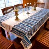 Ethnic Pattern Tablecloth, Rectangle, Square, Square Table, Round Table, Waterproof,