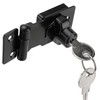 MUKLEI 5 PCS 2.5 Inch Keyed Hasp Locks, Twist Knob
