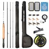 MASTER LOGIC Fly Fishing Rod and Reel Combo Starter Kit,