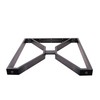 ECLV 28" Dining Table Legs, X-Shaped Steel Table Legs, Office