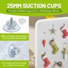 20 Pack Mini Suction Cups,25mm/1'' Suction Cup with M4 Screw