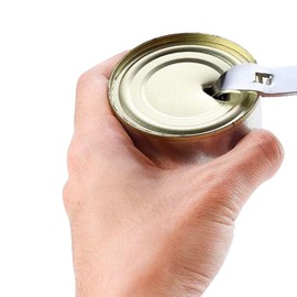 Soro Essentials- 4" Stainless Steel Can Tapper/Bottle Opener Nickel Plated Set of 3- Bottle Openers Can Opener Classic Beer Opener Bottle for Home Kitchen Restaurants Camping Traveling