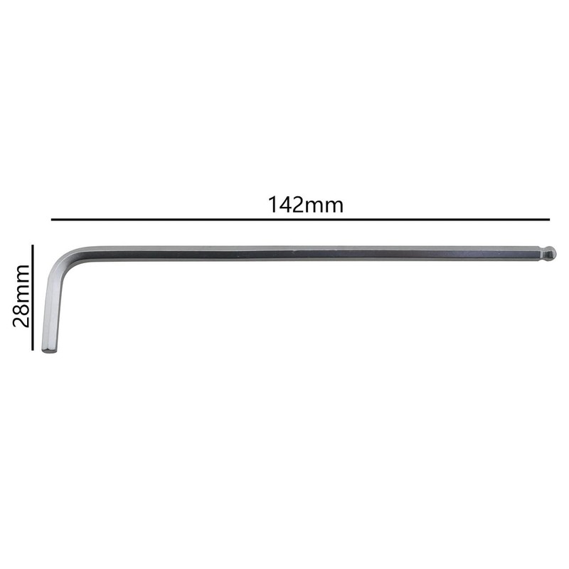 YHXiXi 2PCS 5/32'' Internal Hexagonal Ball End Hex Key Allen