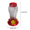 Humming Birds Feeders for Outside - Decorative Birdfeeder with Hanging