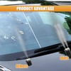 GAOLAOSY Car Front Windshield Washer Nozzles, Double-Hole Auto Window Water