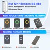 868.3 BiSecur Garage Door Opener Remote Control Compatible with Hörmann