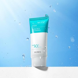 Cyanic 싸이닉 엔조이 슈퍼 마일드 선 에센스 50ml 1개 Cycin Enjoy Super Mild Sun Essence 50ml