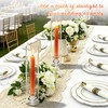 24 Set Hurricane Glass Candle Holders Bulk, Windproof Glass Covers