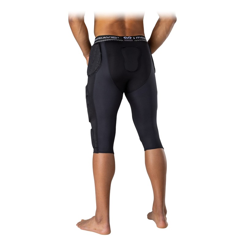 McDavid Rival Integrated 7-Pad ¾ Tight Black YL