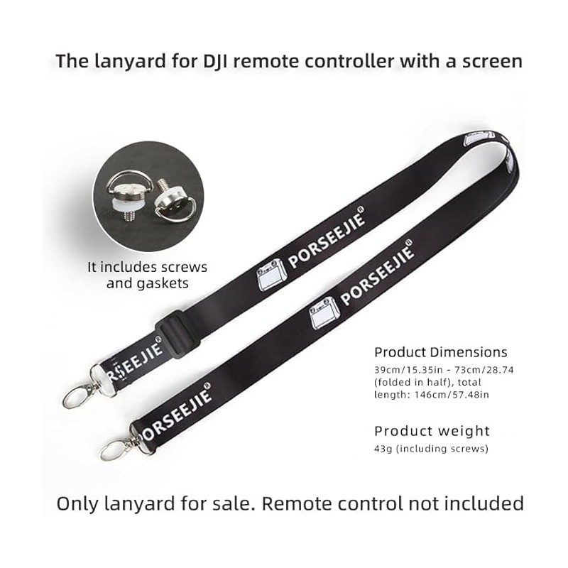 [TOMGDRACO] DJI RC/DJI RC 2/DJI RC Pro Strap for Air