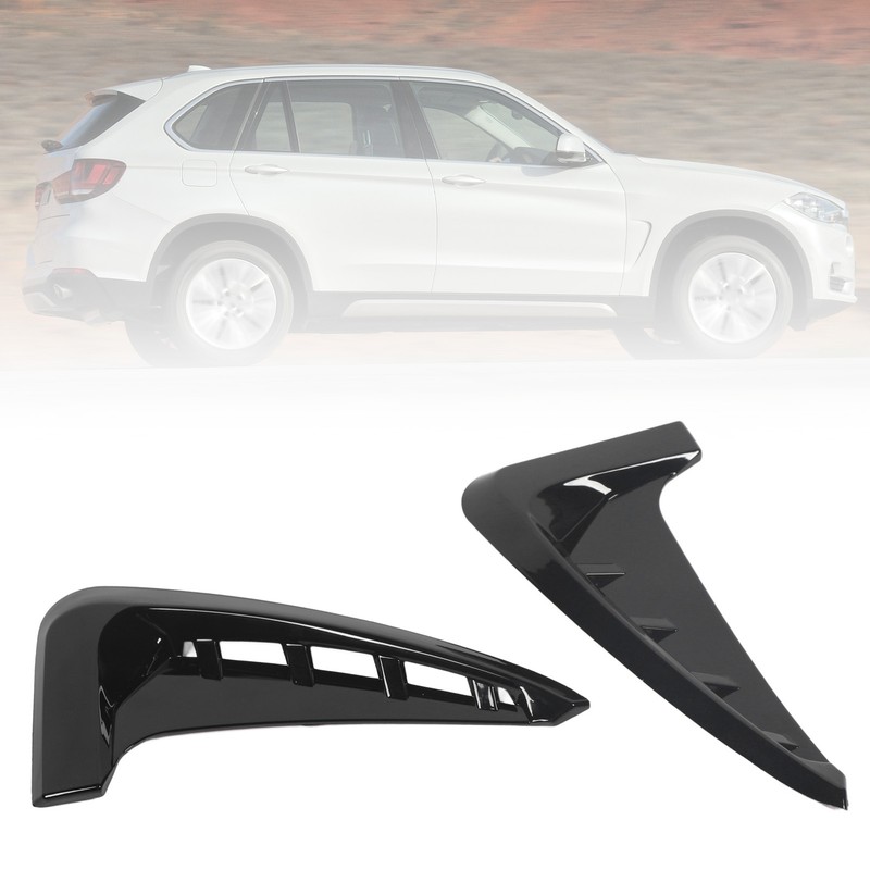 2PCS Car Front Side Air Vent Cover Decorative Gills Side