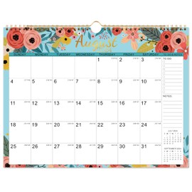 2025 Calendar - Wall Calendar 2025, Jul. 2024 - Dec. 2025, 2025 Wall Calendar, 15" x 11.5",18-Month Calendar with Julian Dates - Floral